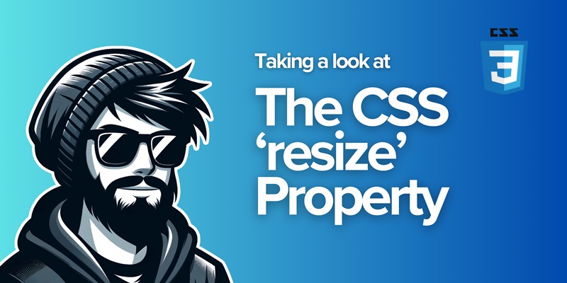 How to resize elements using the CSS resize property