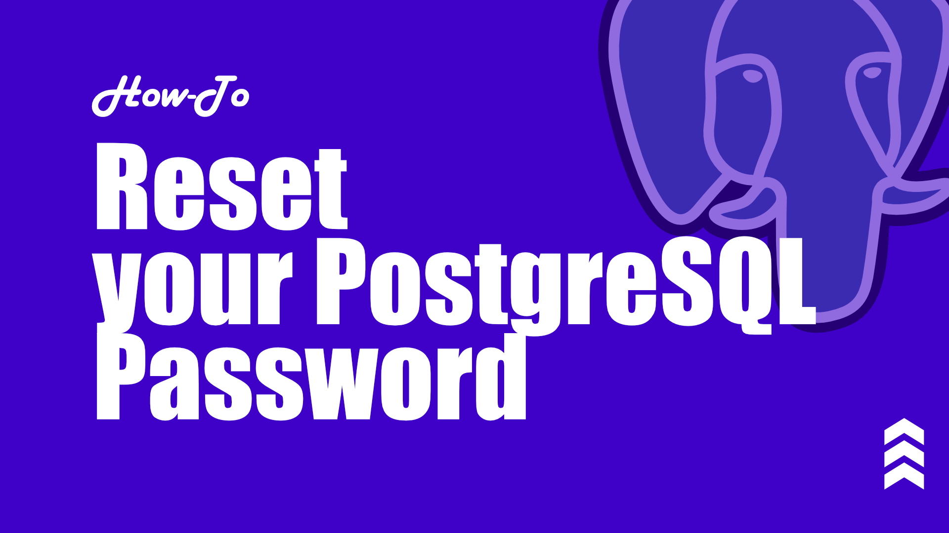 How to Reset Your Forgotten PostgreSQL Password on Windows