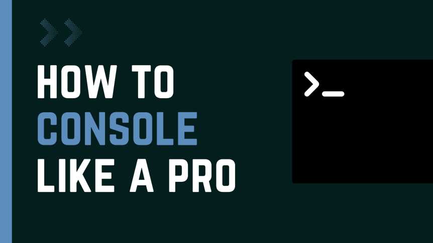 How to use the developer console like a pro